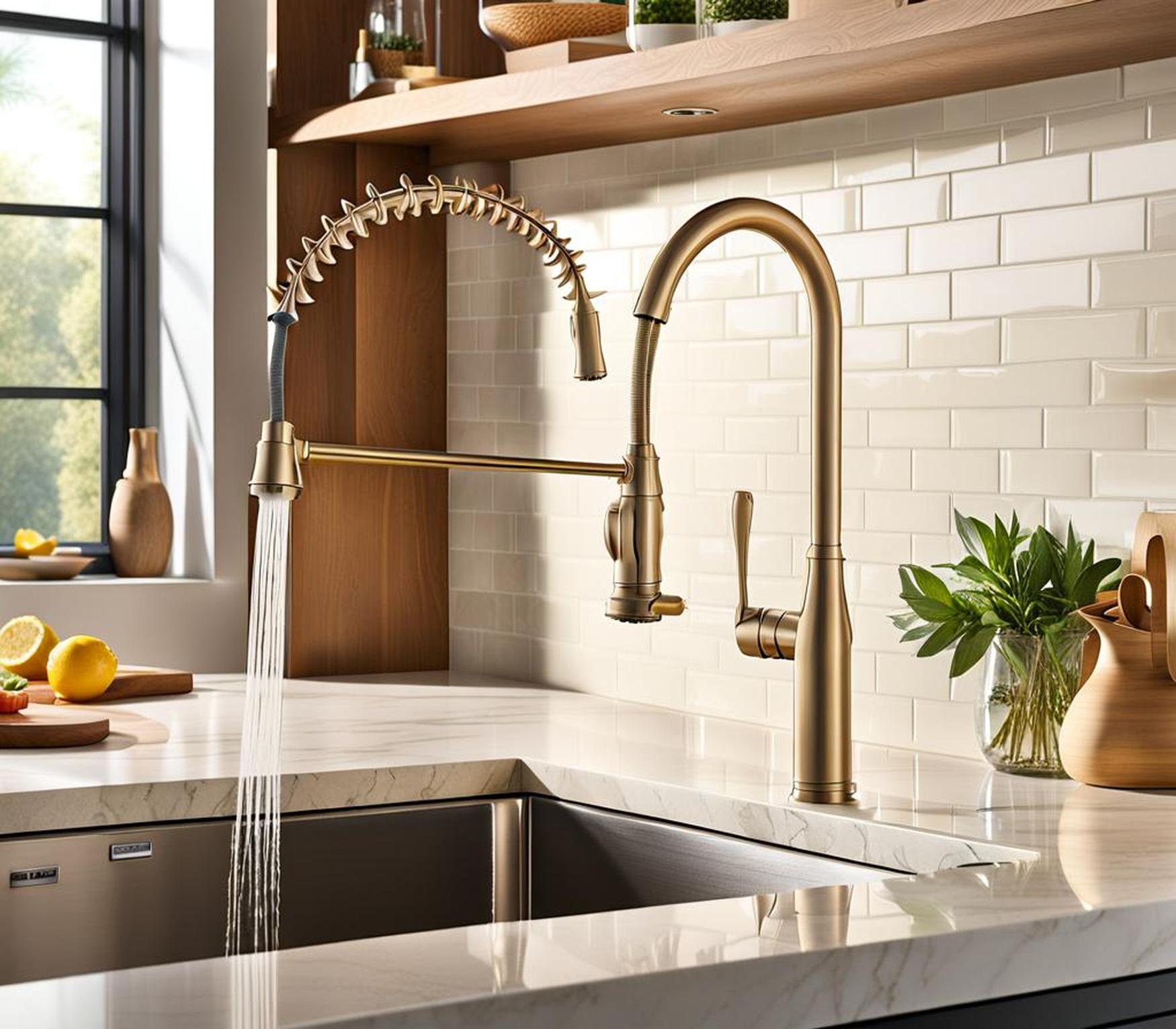 How An Off White Faucet Can Make Your Kitchen Pop