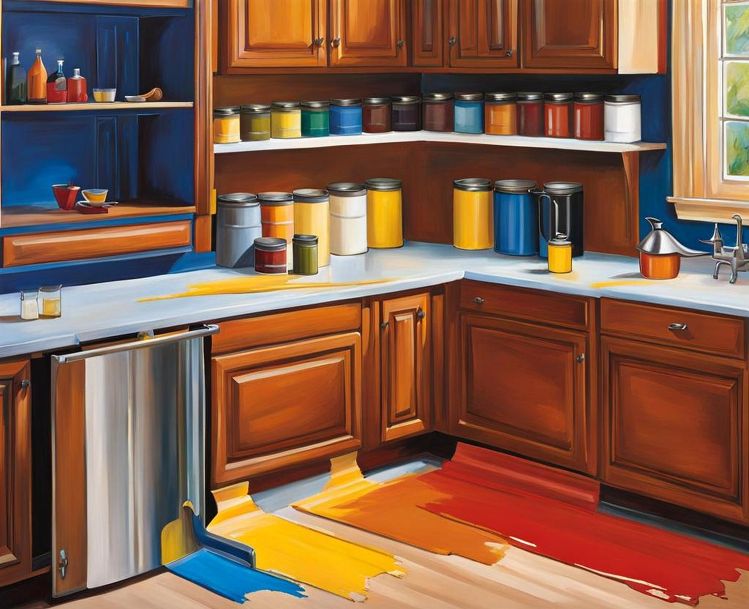 oil based paint for cabinets