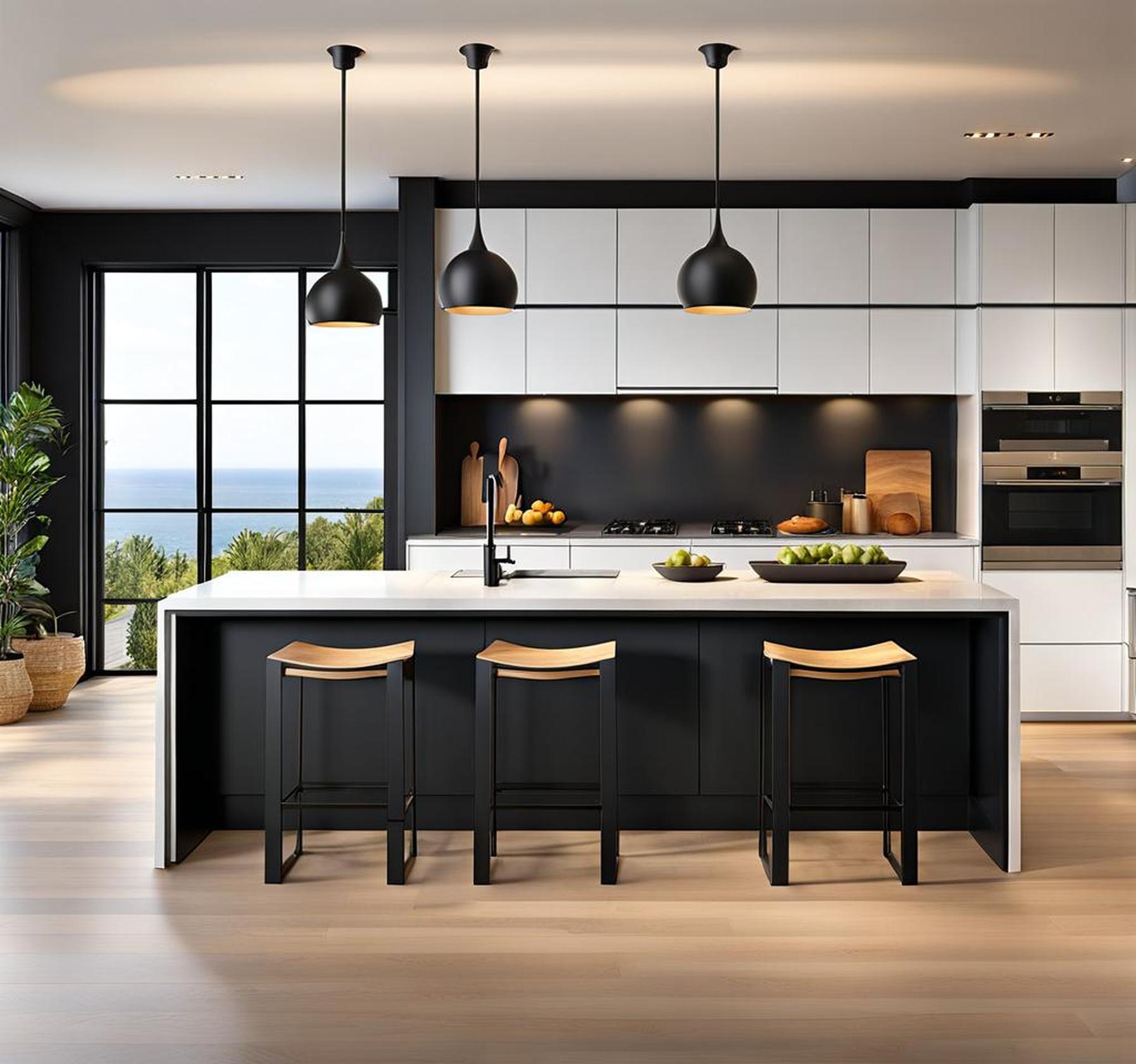 Matte Black Island Pendants – The Focal Point Your Kitchen Craves