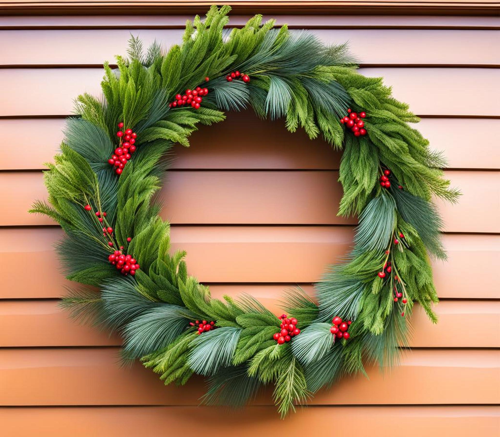 Giant Outdoor Wreaths – Glam Up Your Home for the Holidays Without Going Overboard