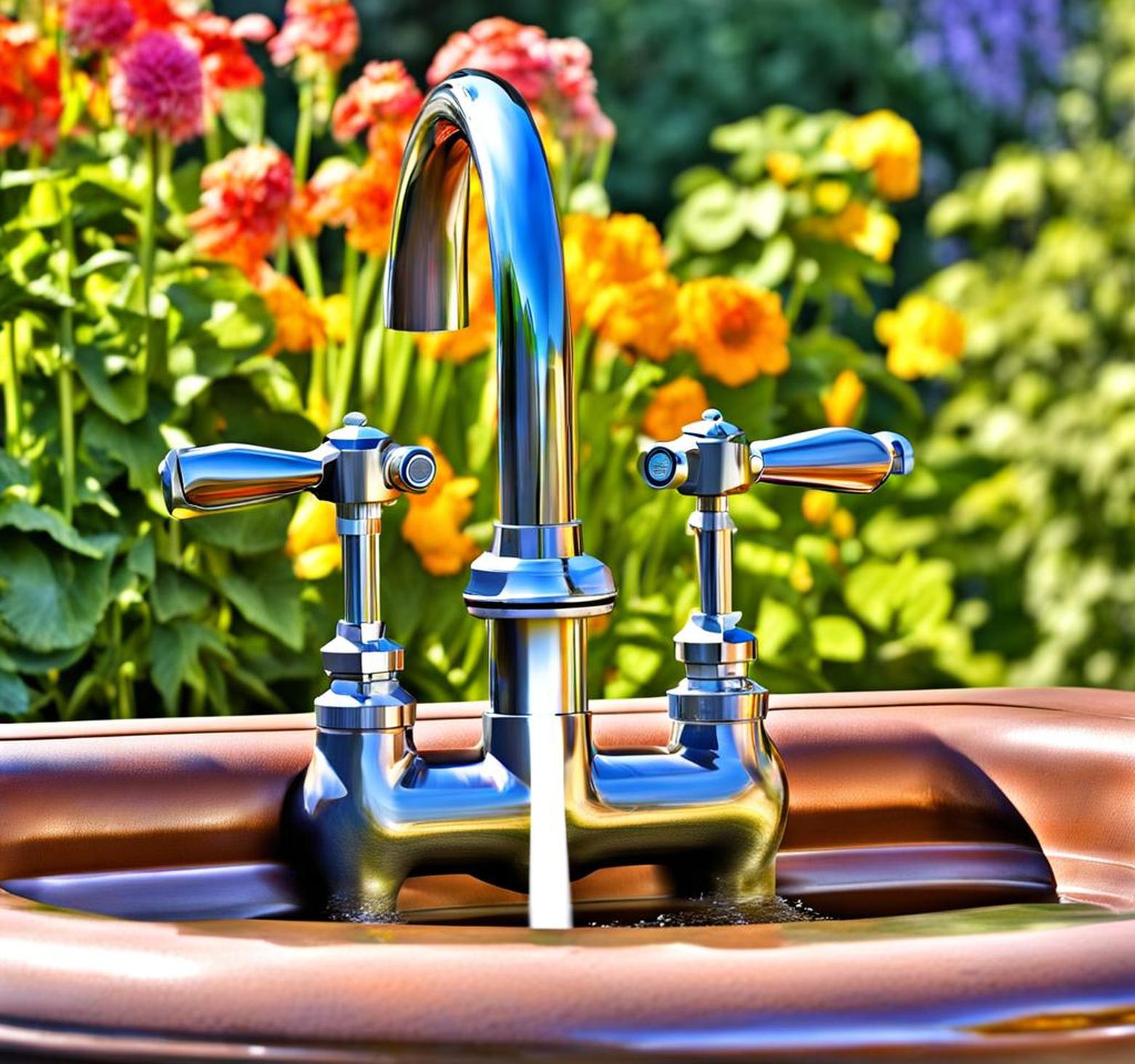 extend an outdoor faucet