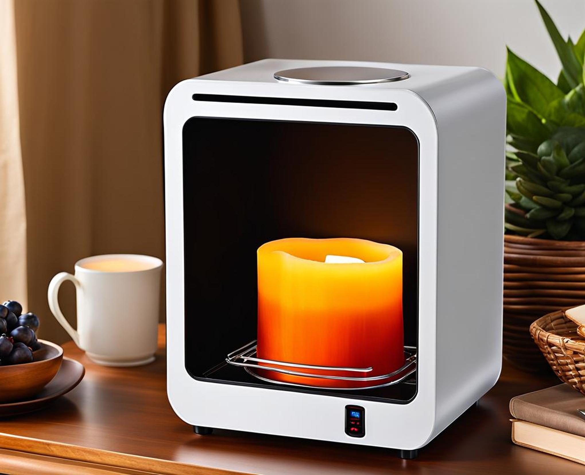 Melt Wax Quickly with a 5 Pound Capacity Warmer