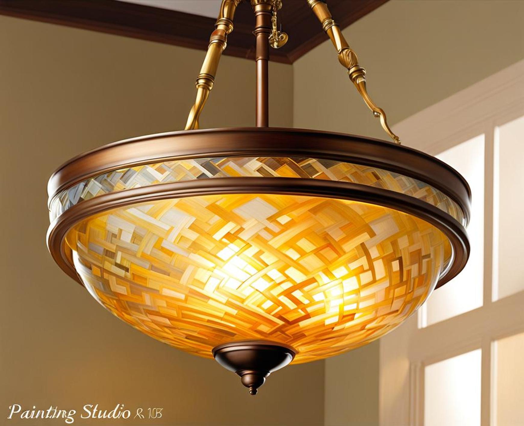 Custom Lighting on a Budget: How to Transform Basic Fixtures by Painting Glass