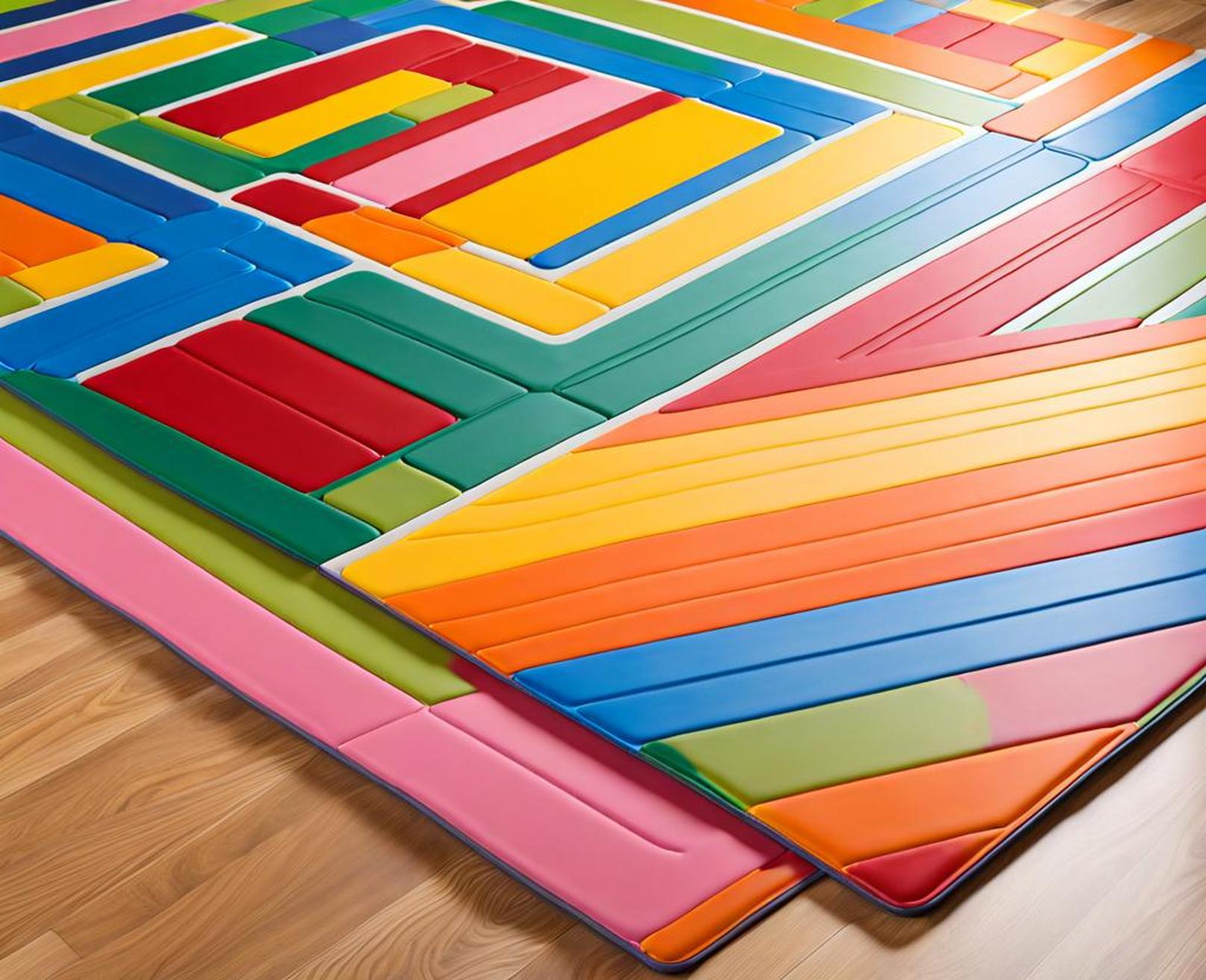 Make Your Kitchen Pop With Bold Plastic Floor Mats