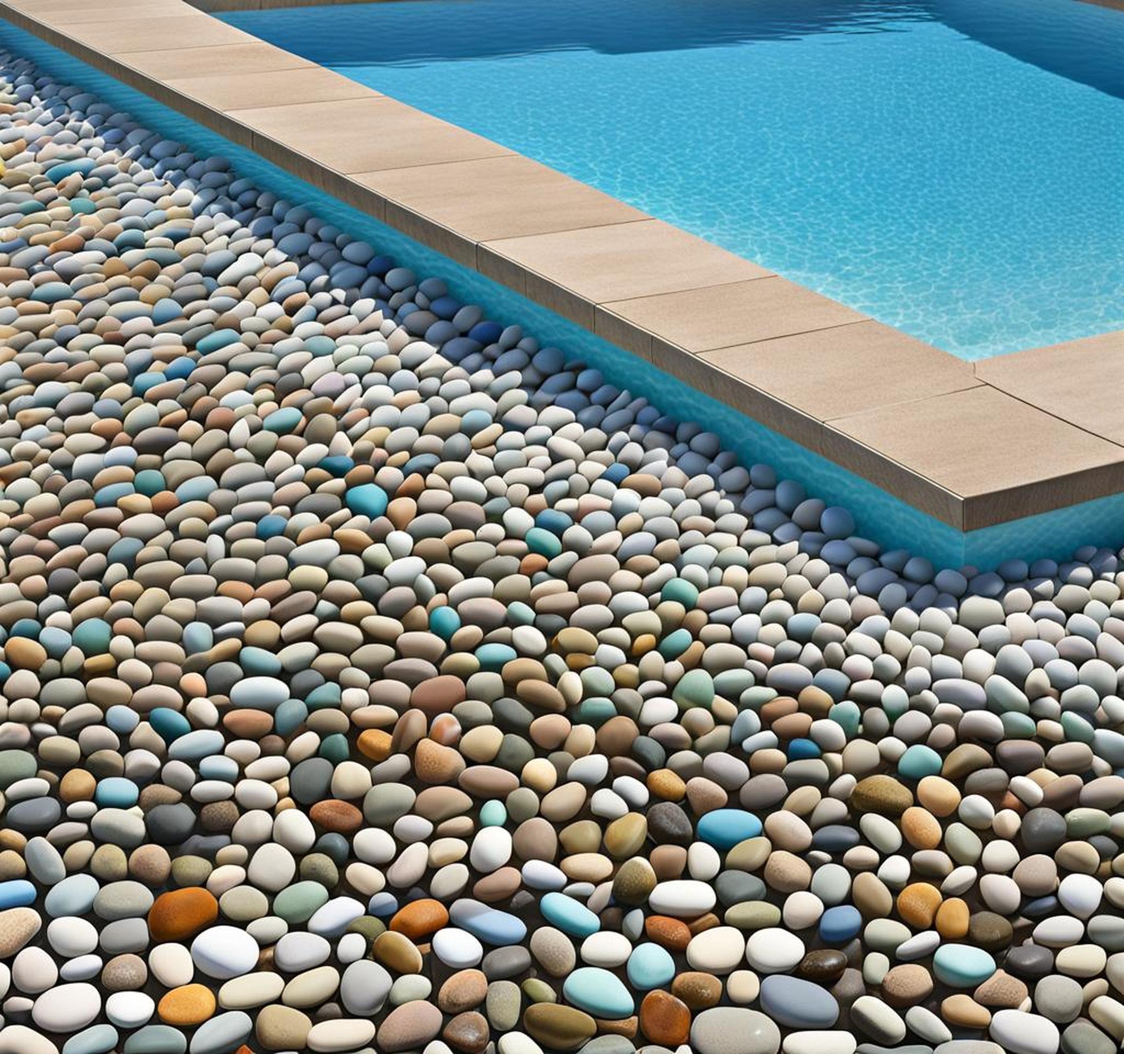 Make A Splash With Textured Durable Pebble Pool Finishes   Pool Pebble Best Depth The Natural Look 