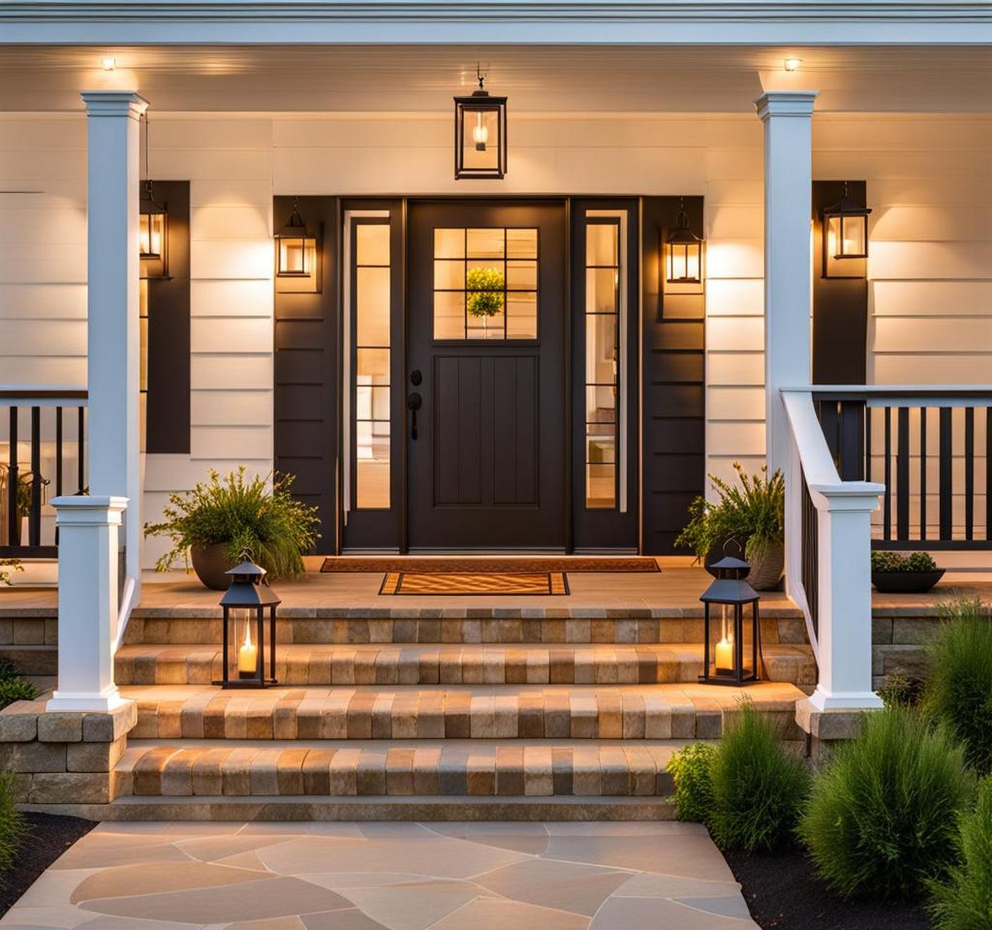 front porch hanging light ideas