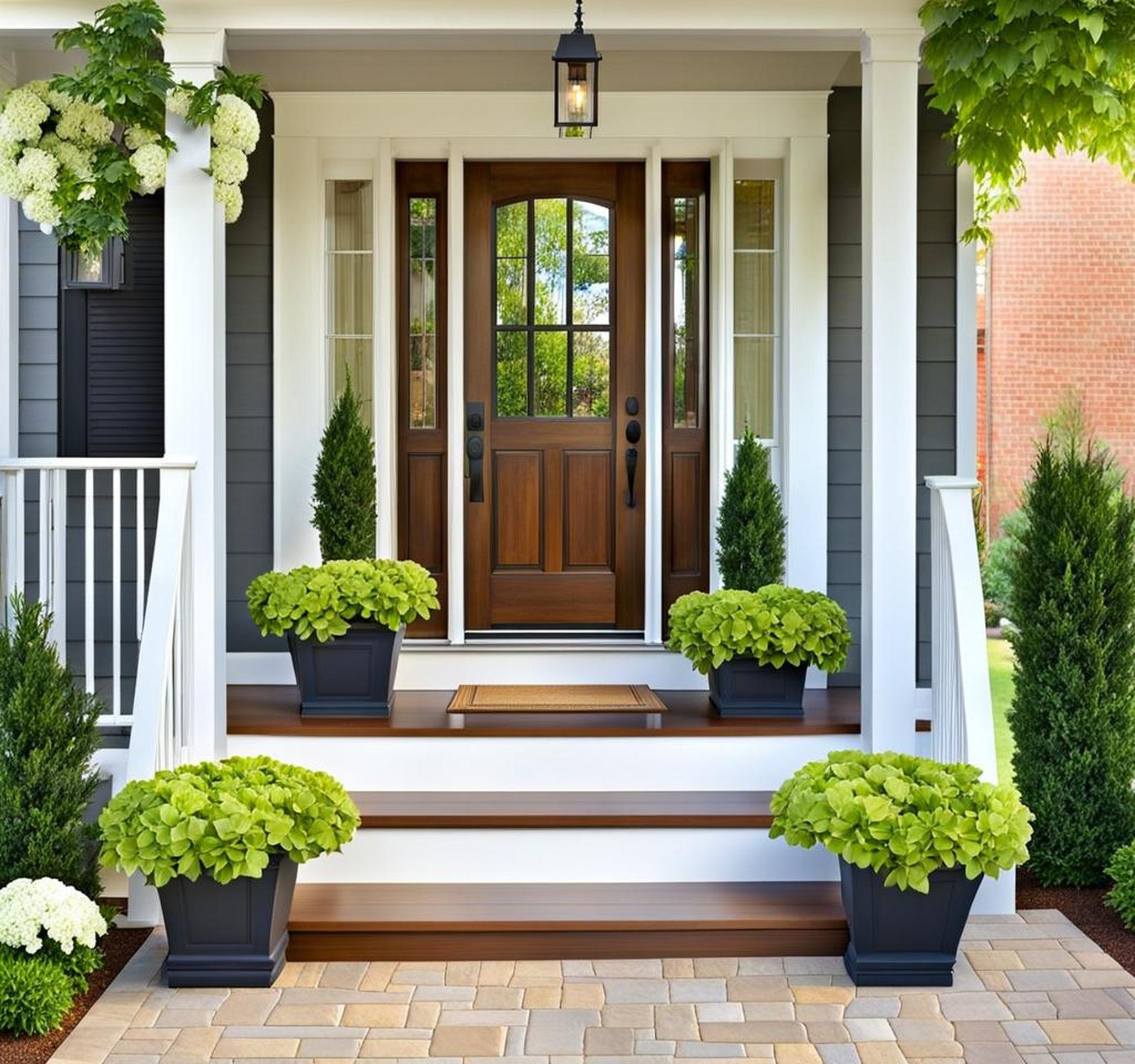 small front porch landscaping ideas