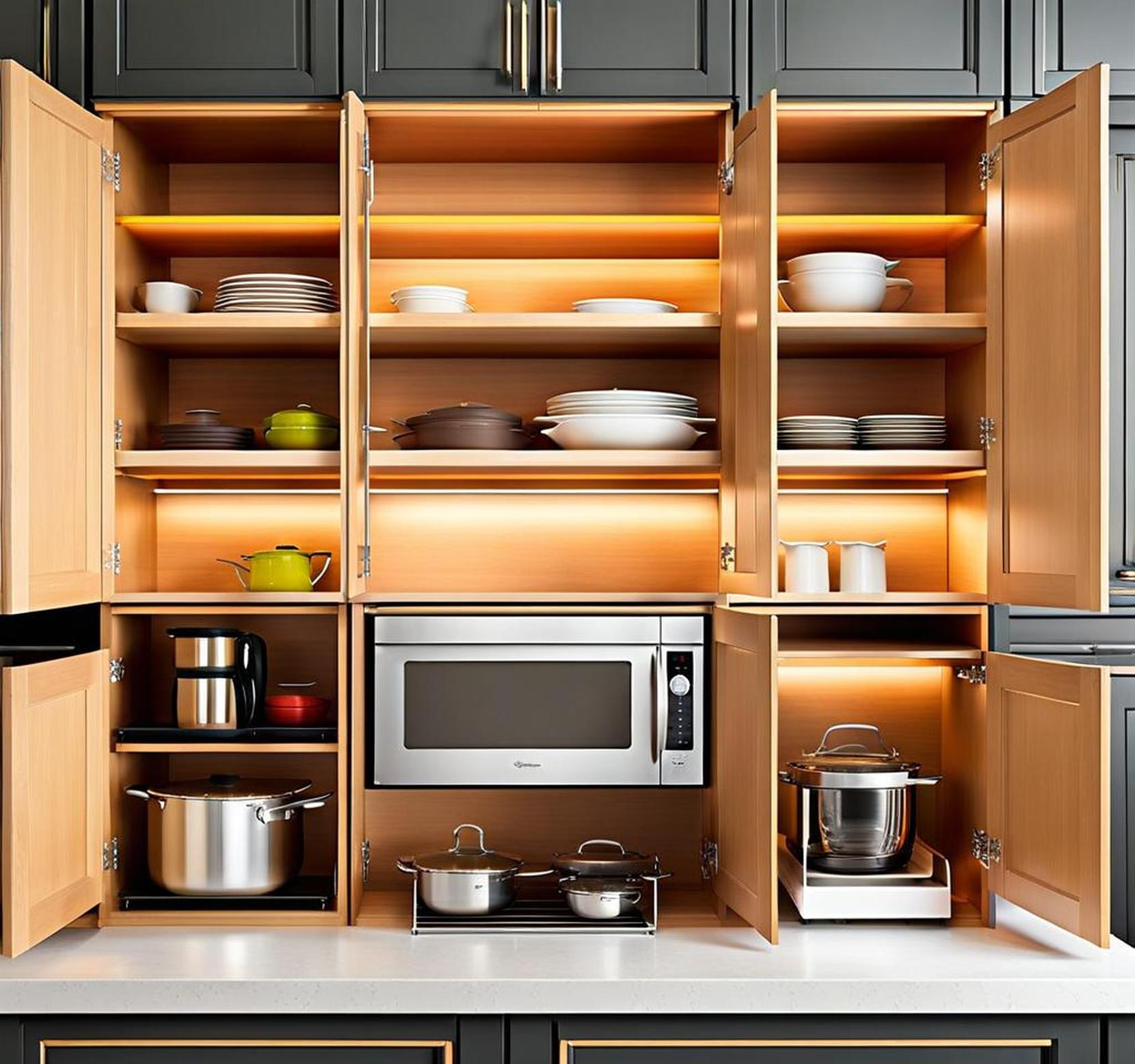 kitchen cabinet shelf inserts