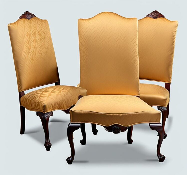 The Best Technique for Slipcovering Classic Queen Anne Dining Chairs