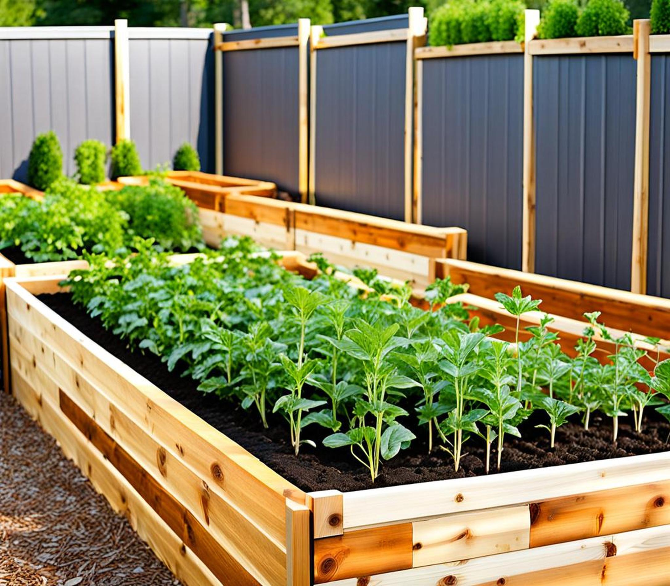 best wood for raised bed gardens