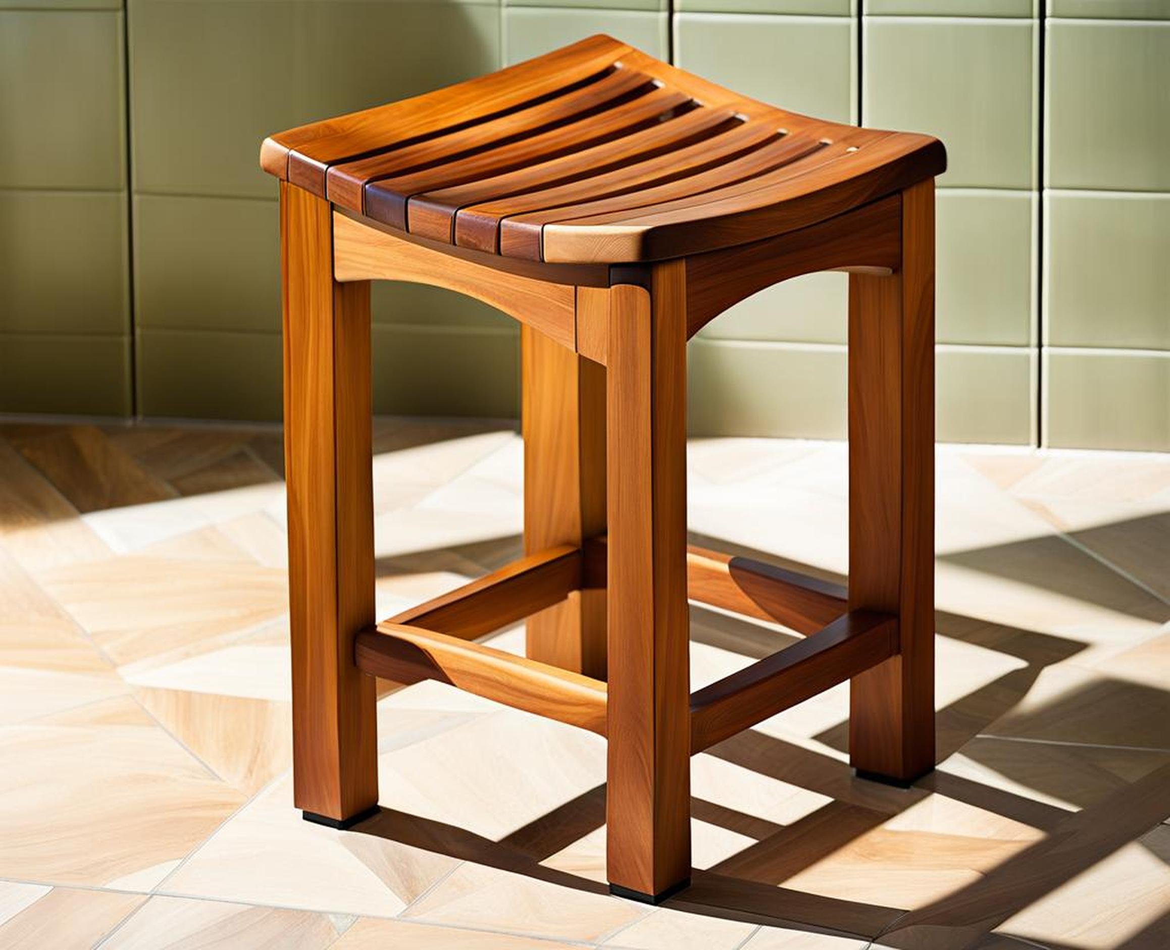 teak stools for shower