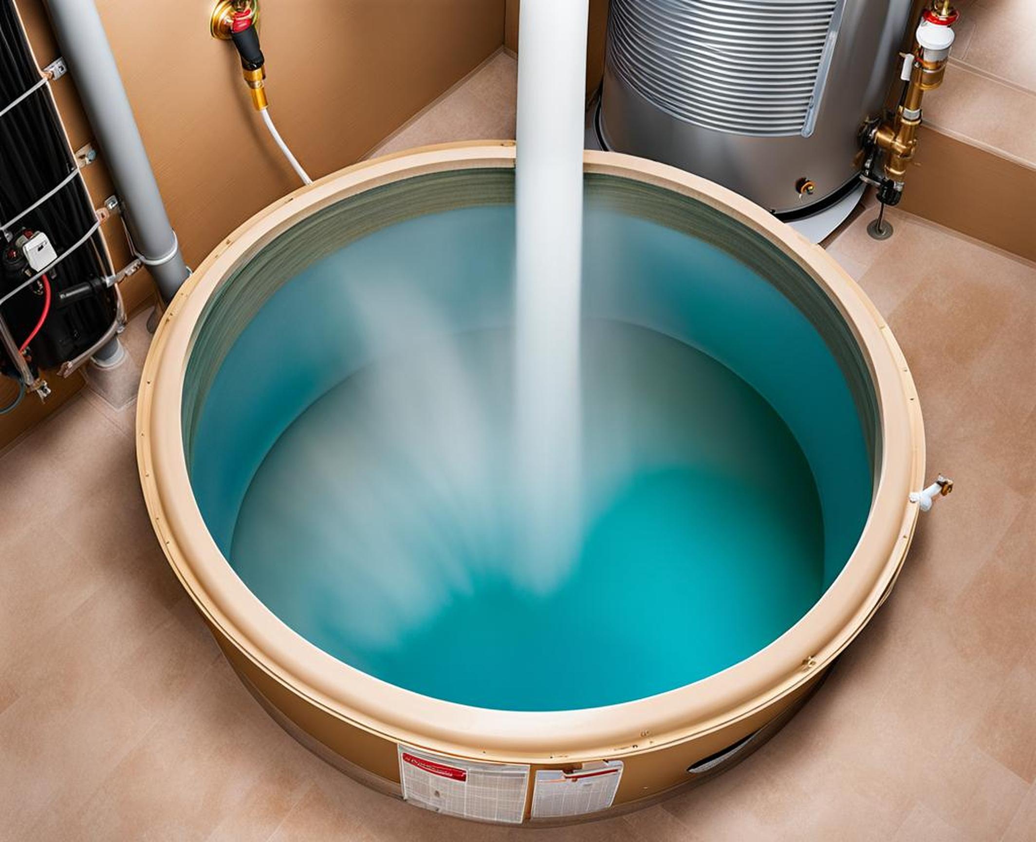 how to dissolve sediment in water heater