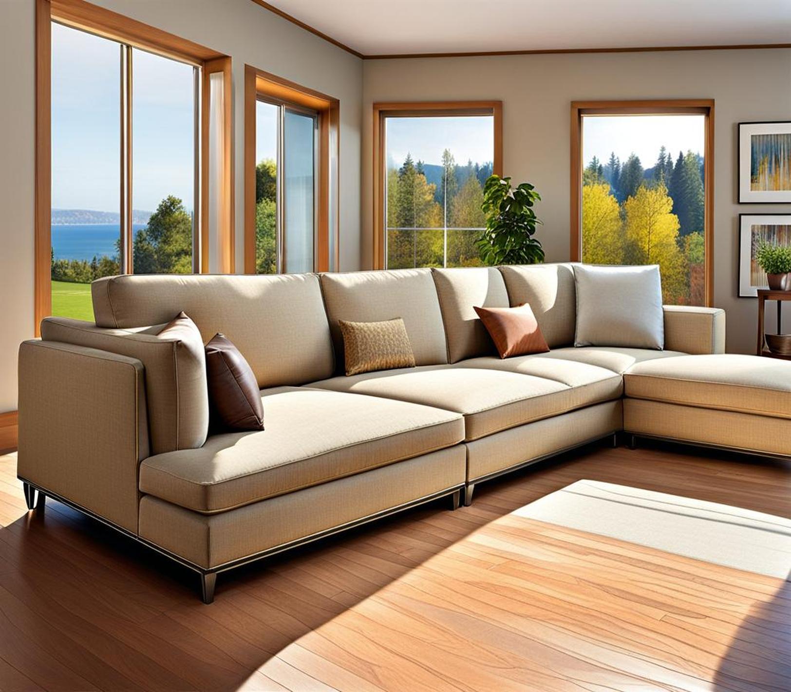 separating sectional couch ideas