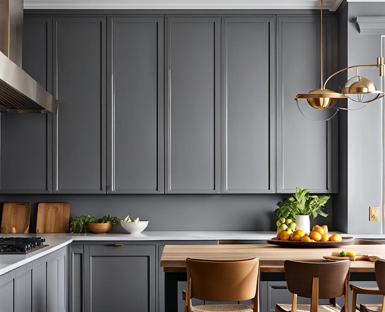gray paint for kitchen walls