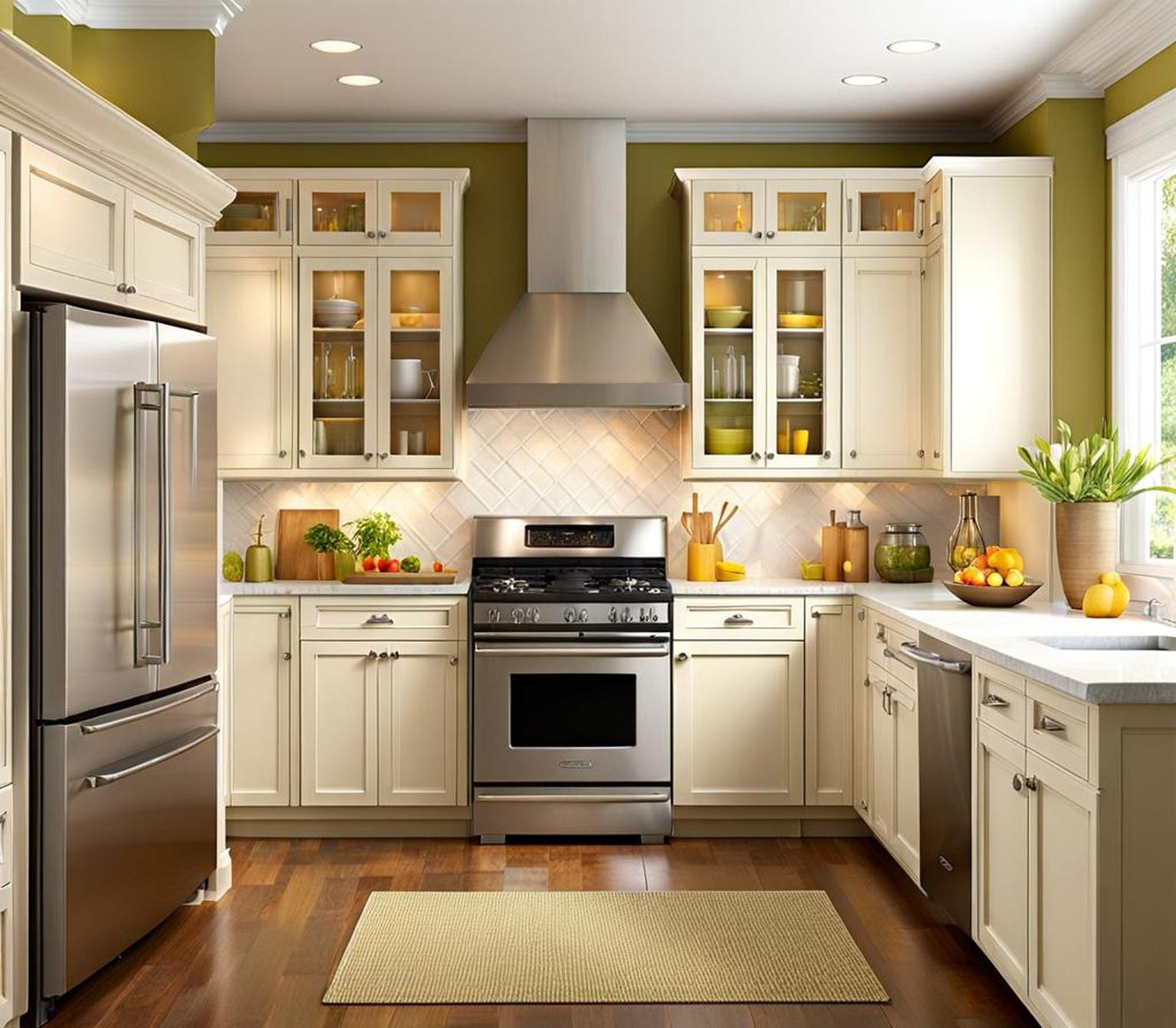 paint colors for small kitchen