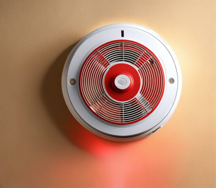 Smoke Alarm Blinking Red? What It Means and When to Worry