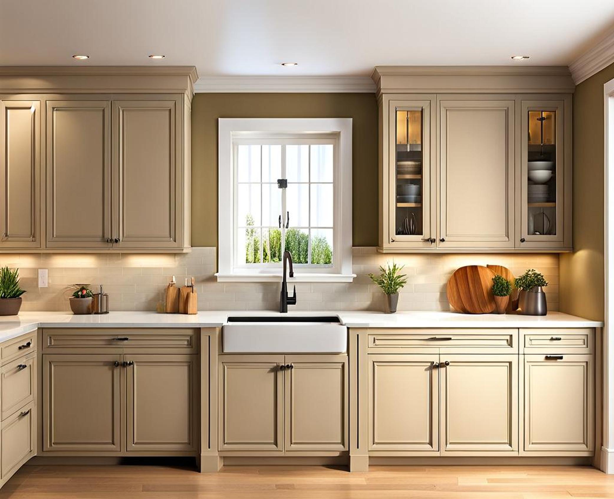 how tall are kitchen base cabinets