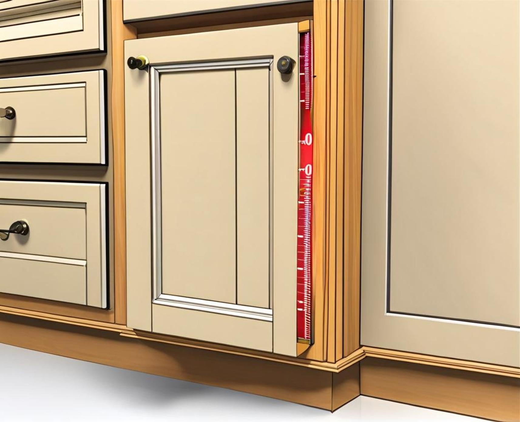 how to measure corner cabinet