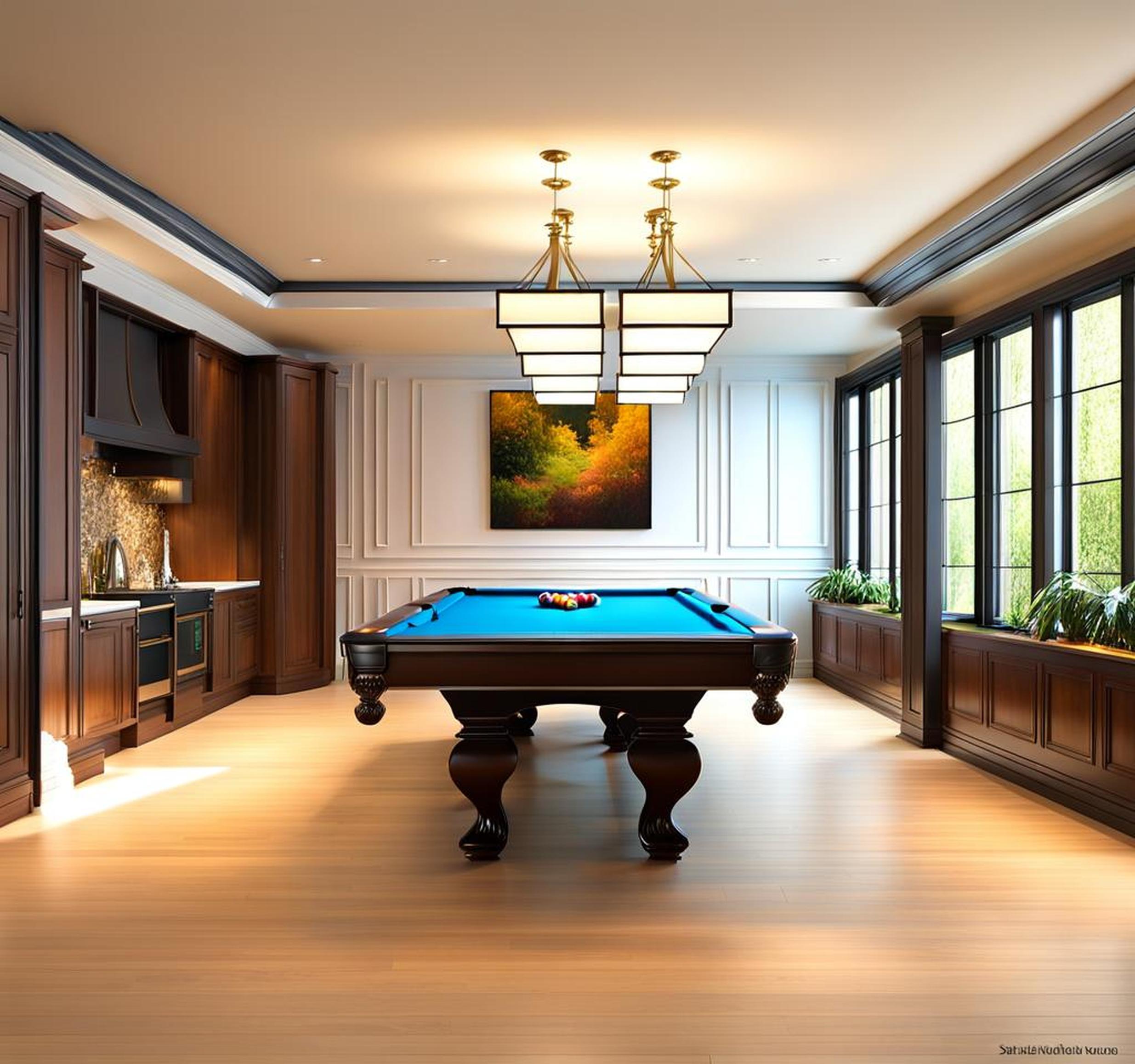 pool table space needed
