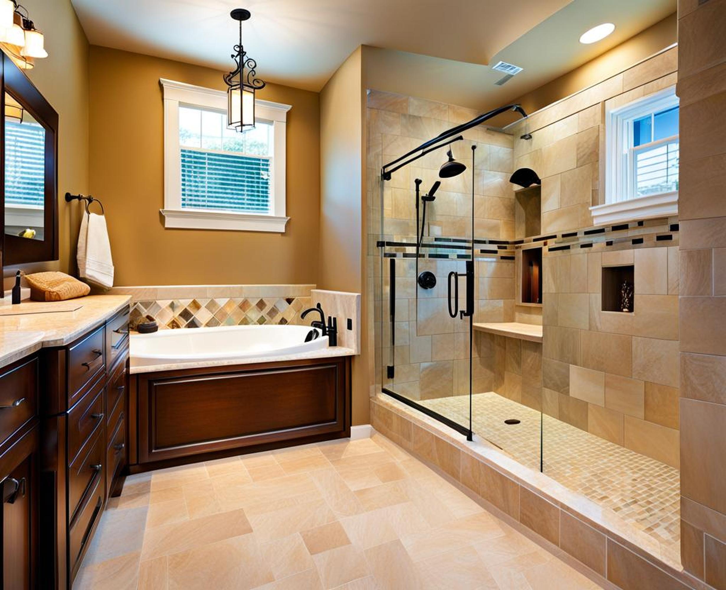 tub to shower conversion ideas