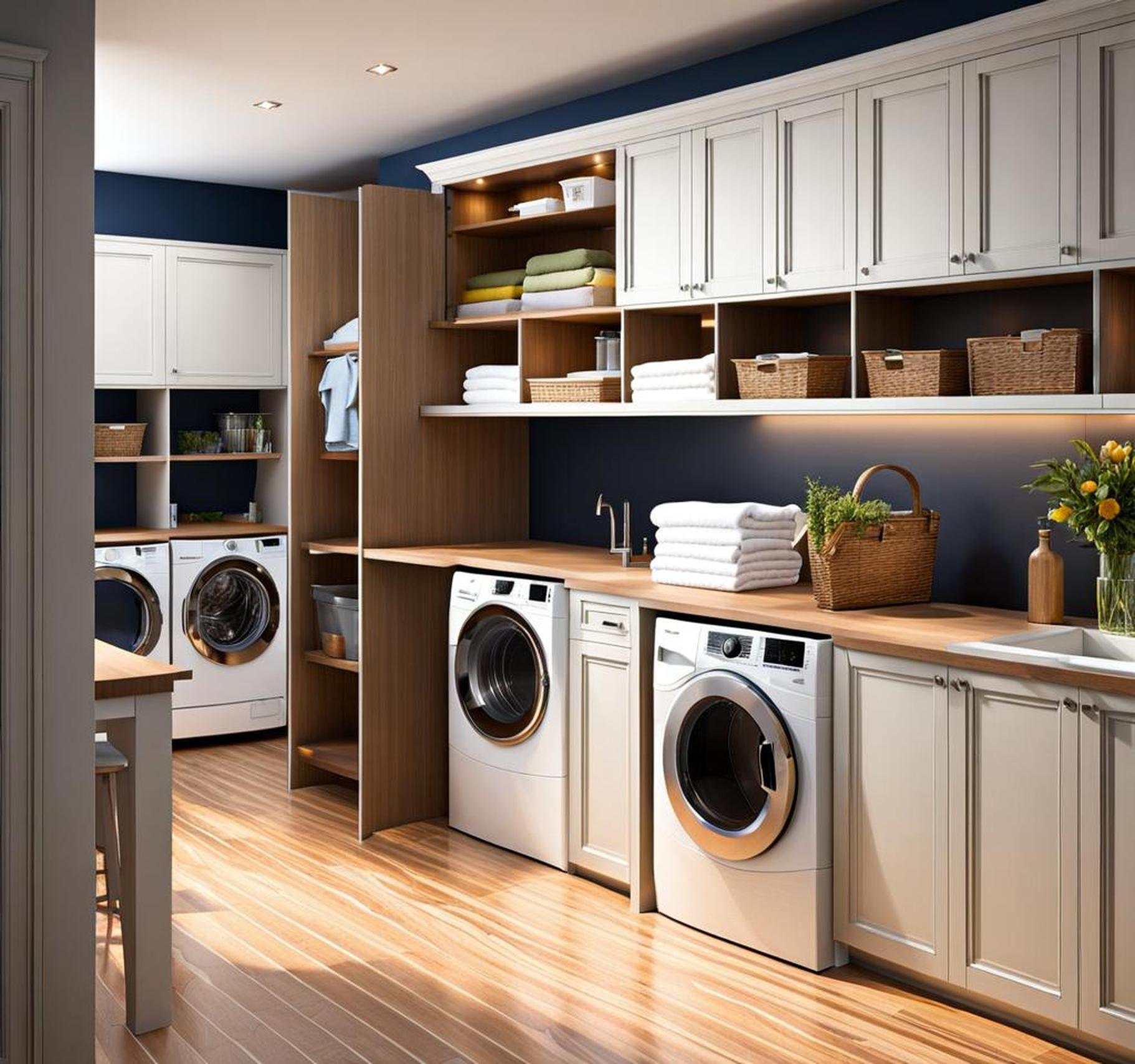 laundry in the kitchen ideas