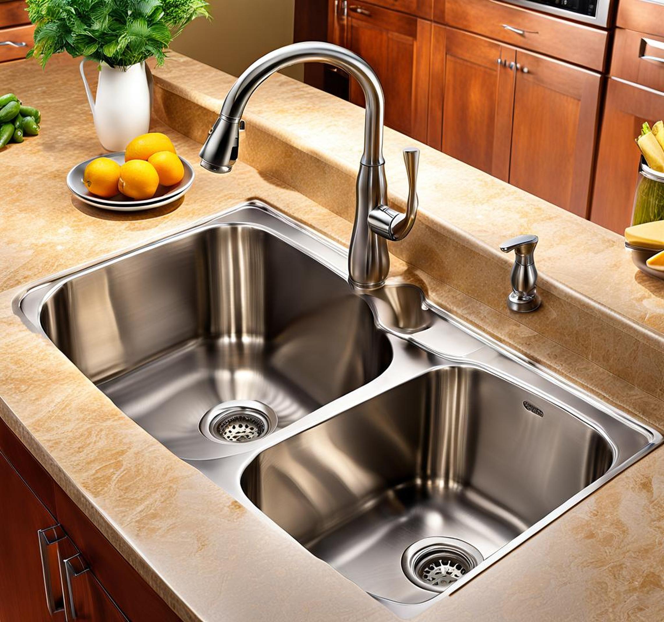 stainless steal kitchen sinks