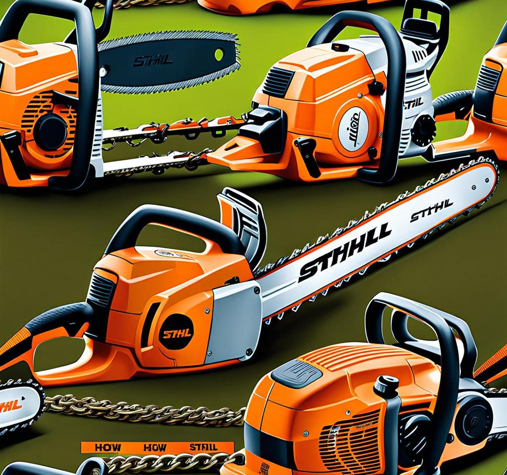 how to start a stihl chain saw