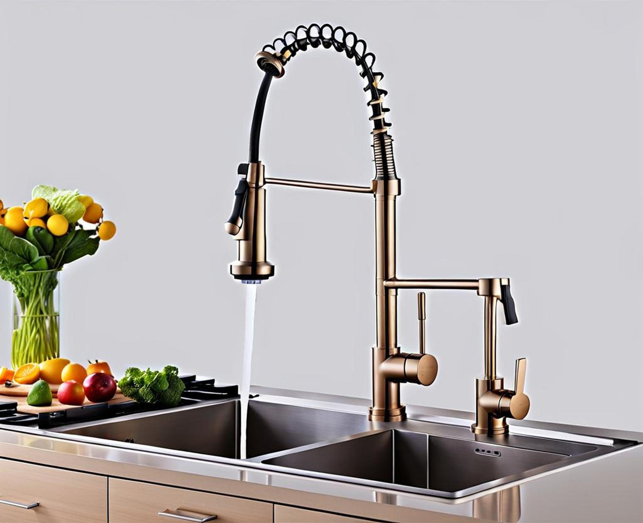 industrial kitchen faucet for home