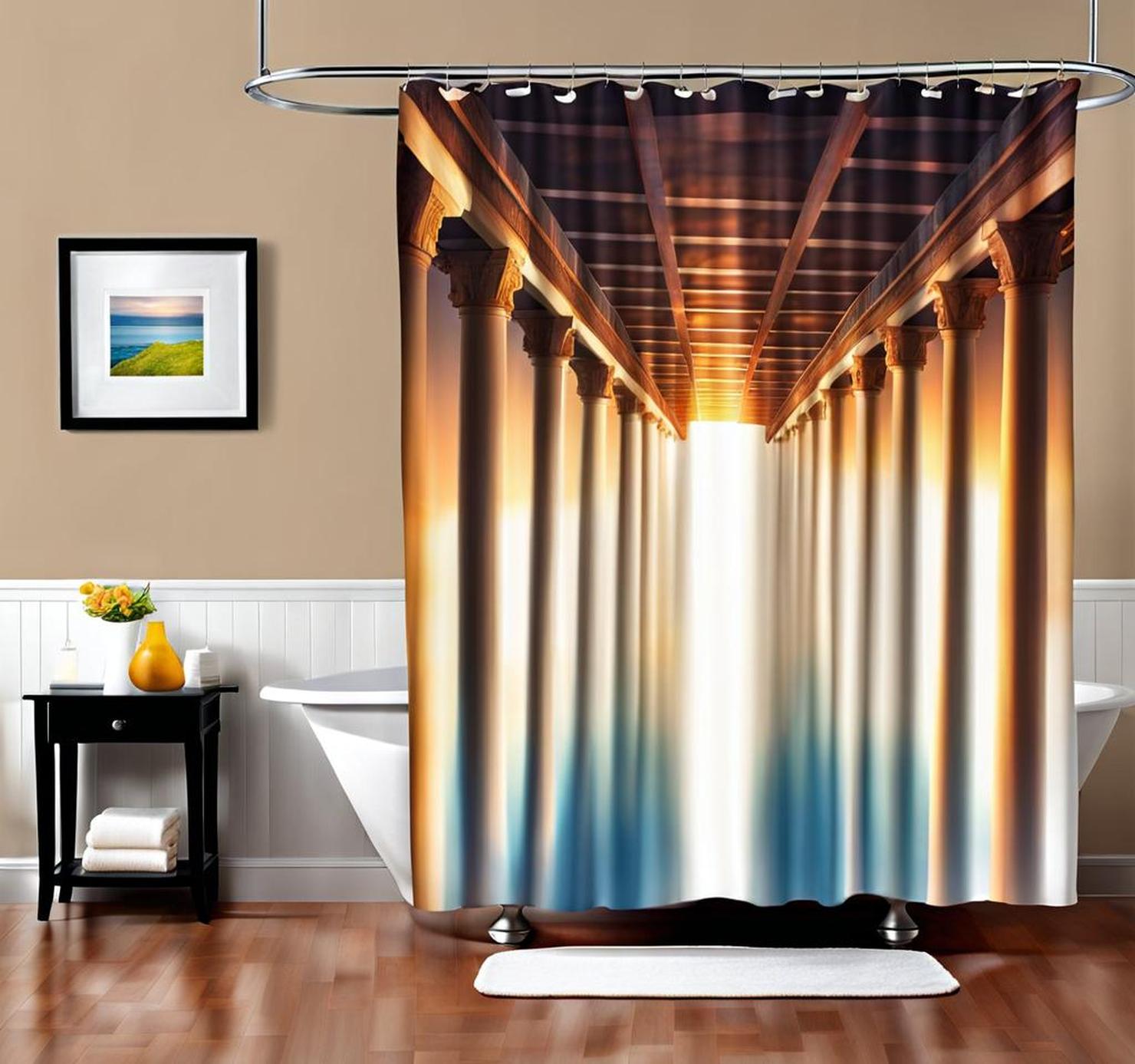shower curtain for teenager