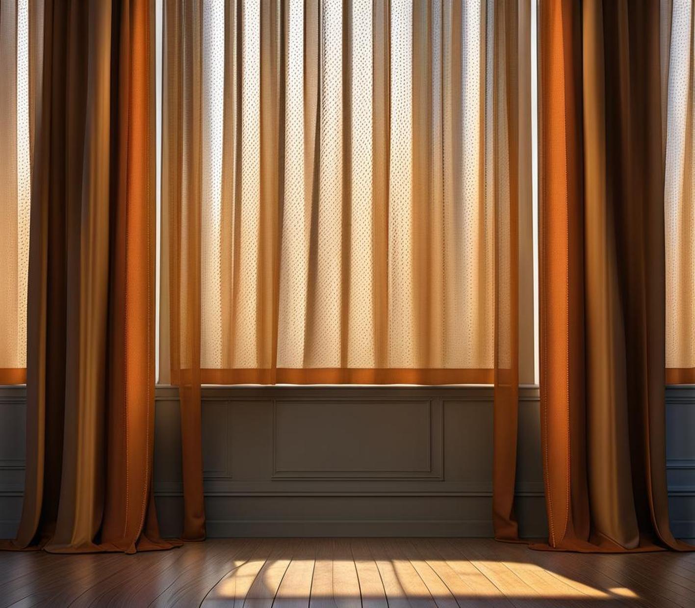 sheer dotted swiss curtains