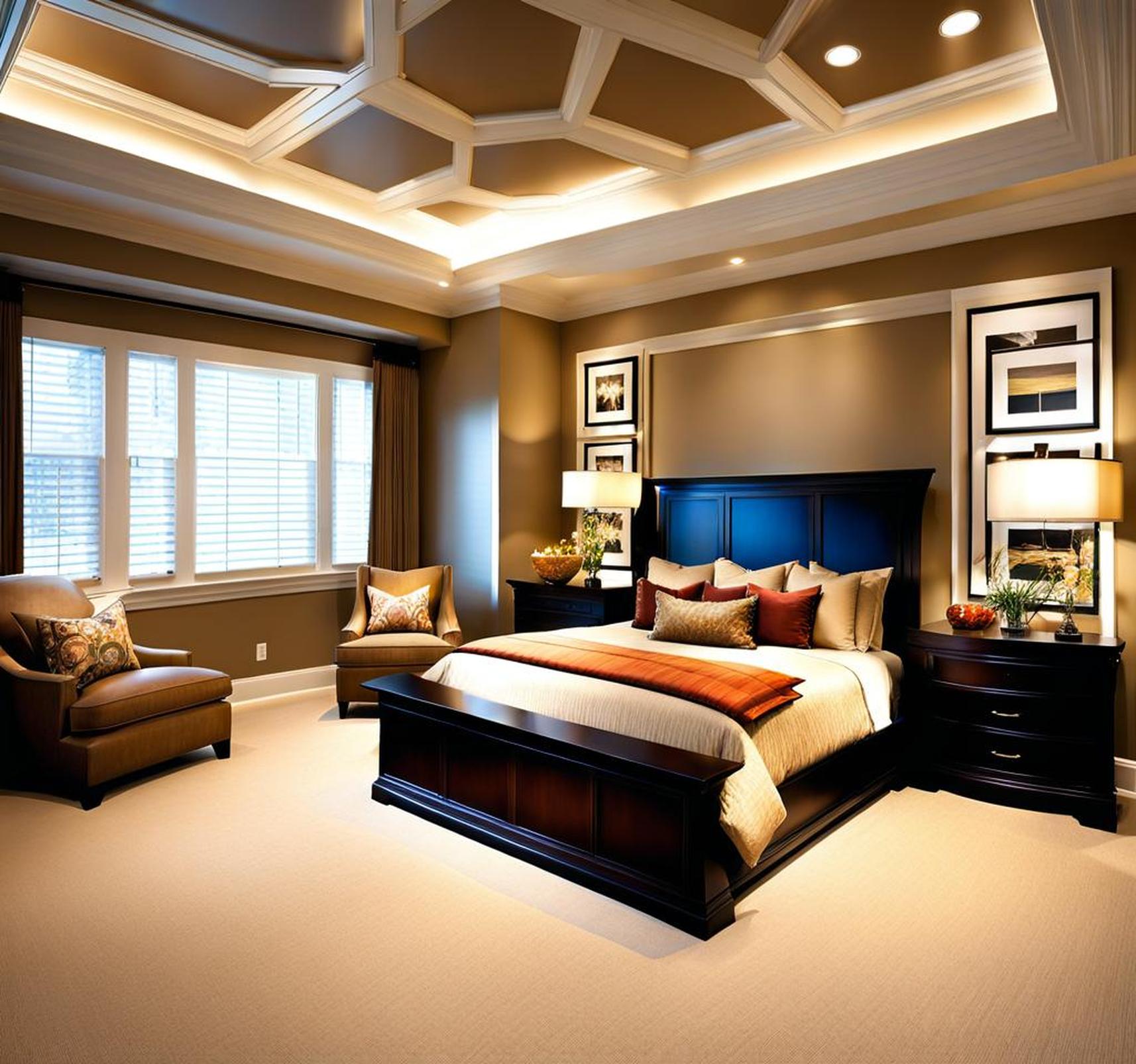 tray ceilings in bedrooms