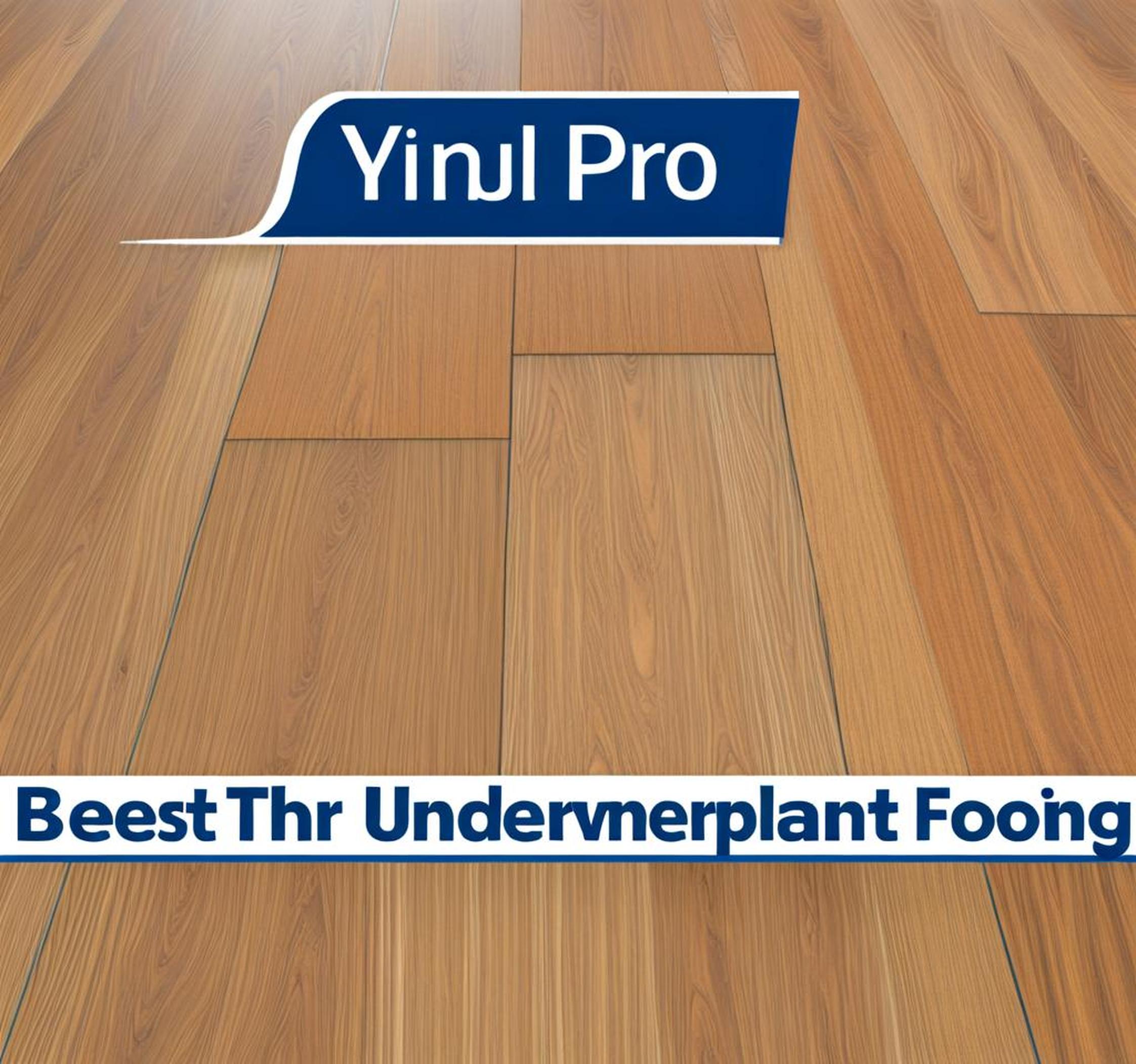 best underlayment for vinyl plank flooring