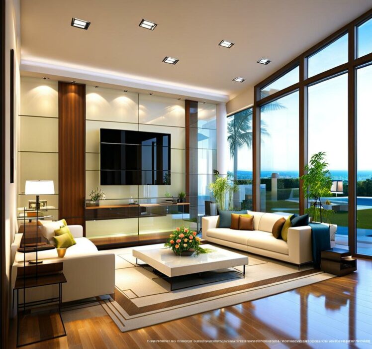 Modernize Your Living Room With Glass Partition Walls - Tiponthetrail.com - Modern Insulated Glass Partition For Living Room Design