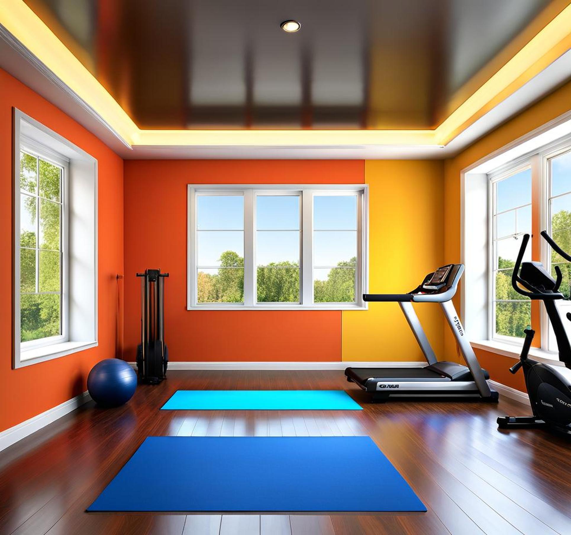 Energize Your Home Gym With Vibrant Wall Colors