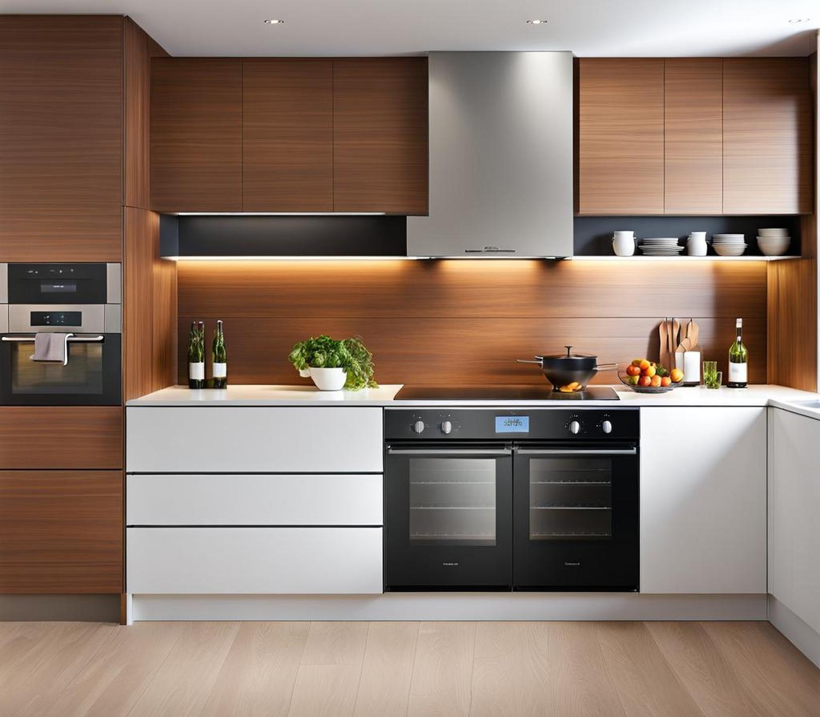 kitchen designs with wall ovens