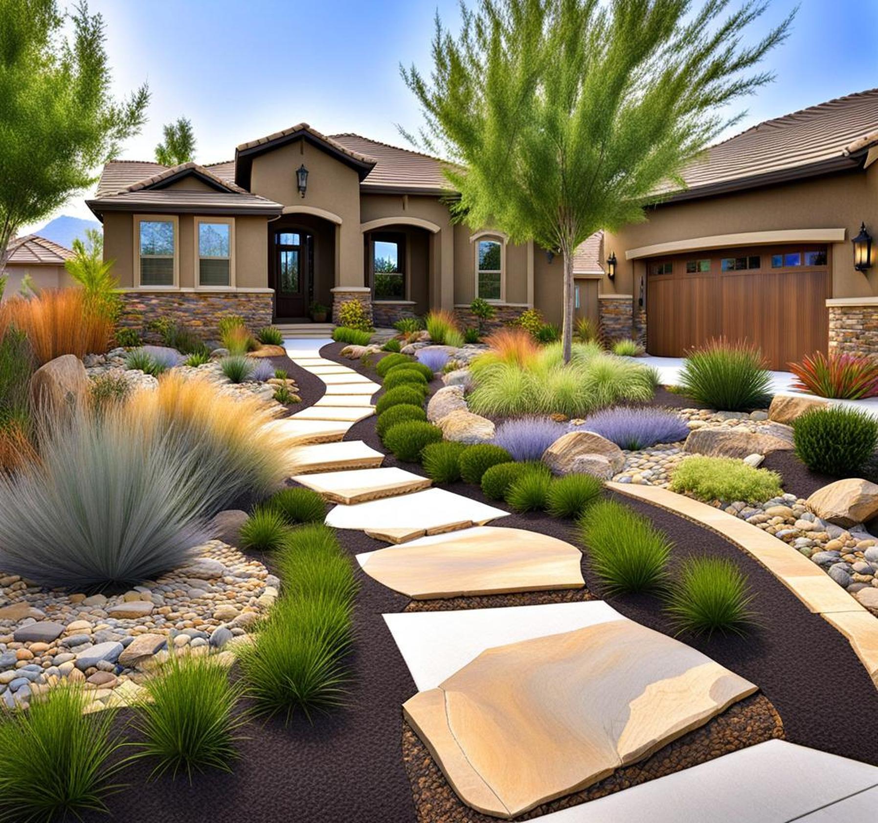 Design and Build Your Dream Front Yard Dry Creek Bed