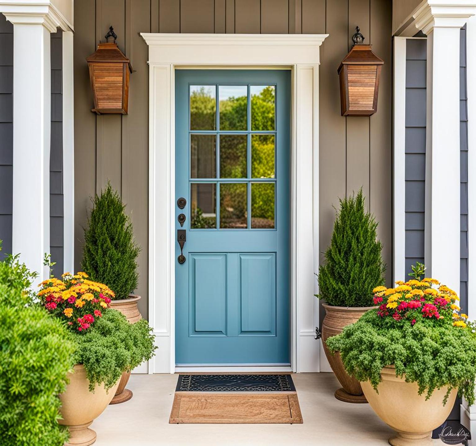 best door and shutter color combinations