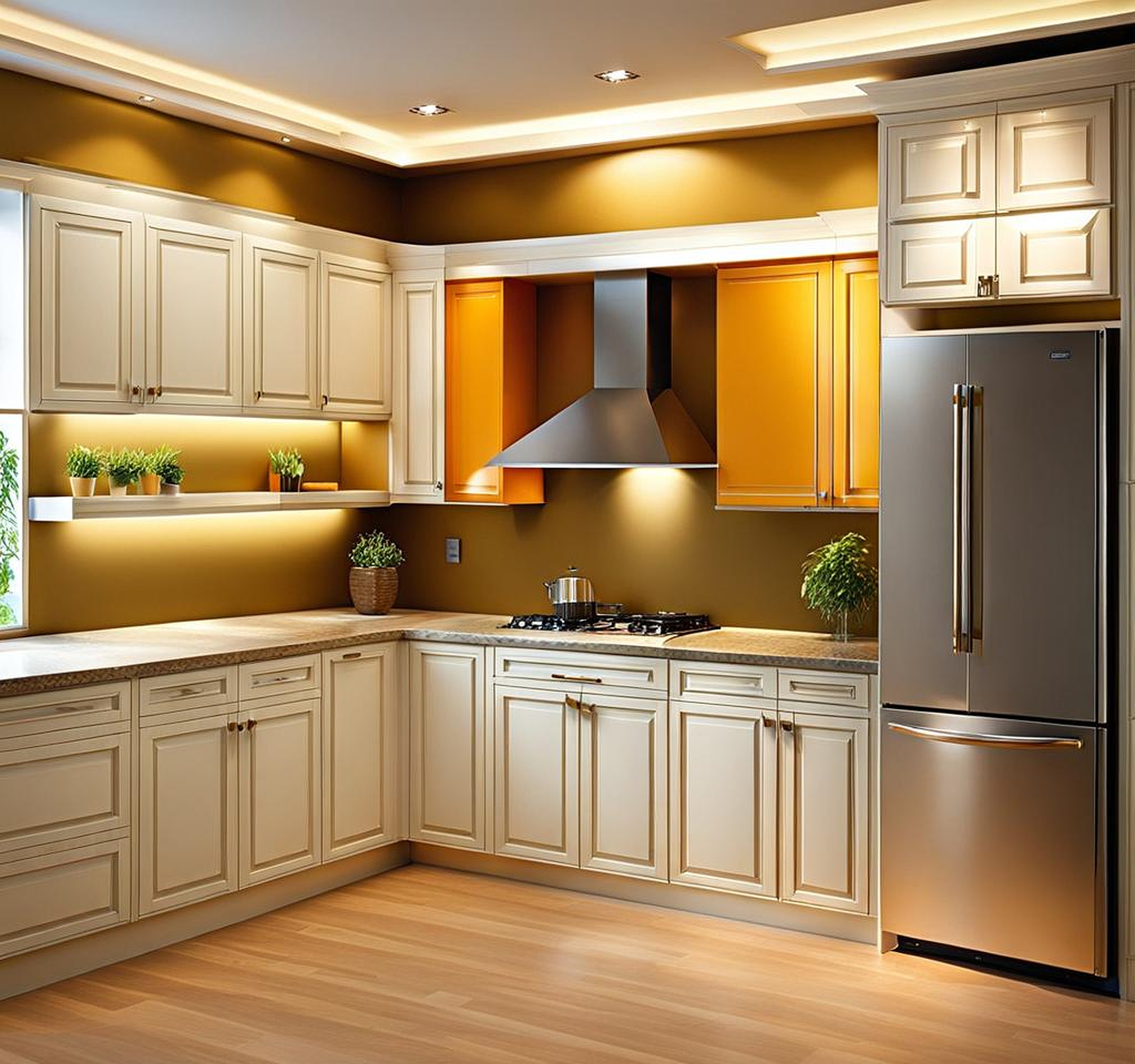 how to instal kitchen cabinets