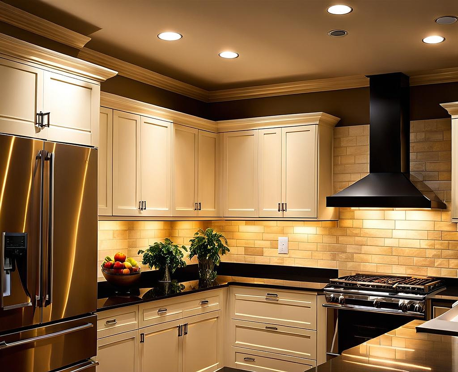 kitchen flush mount lighting ideas