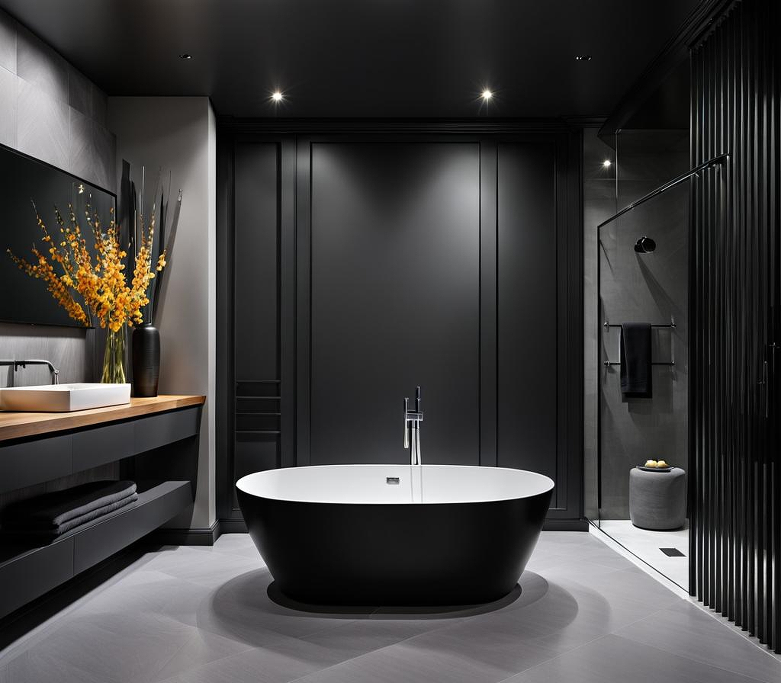 Stunning Black and Gray Bathroom Ideas for a Sleek and Sophisticated Look