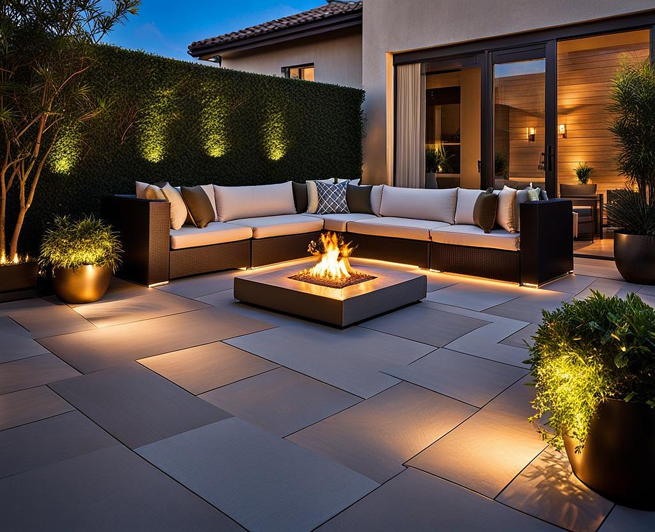 cheap patio floor ideas