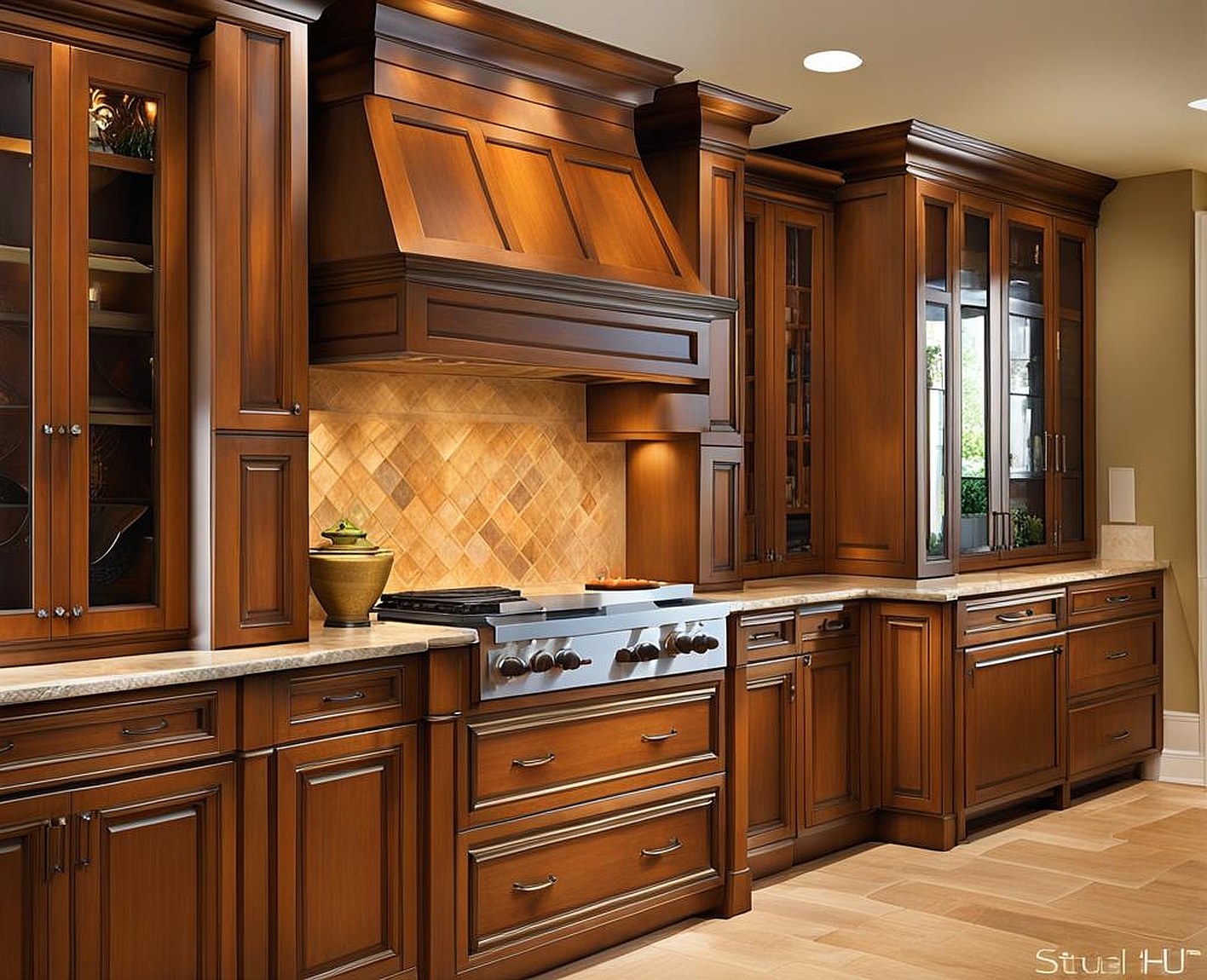 kitchen cabinets that look like furniture