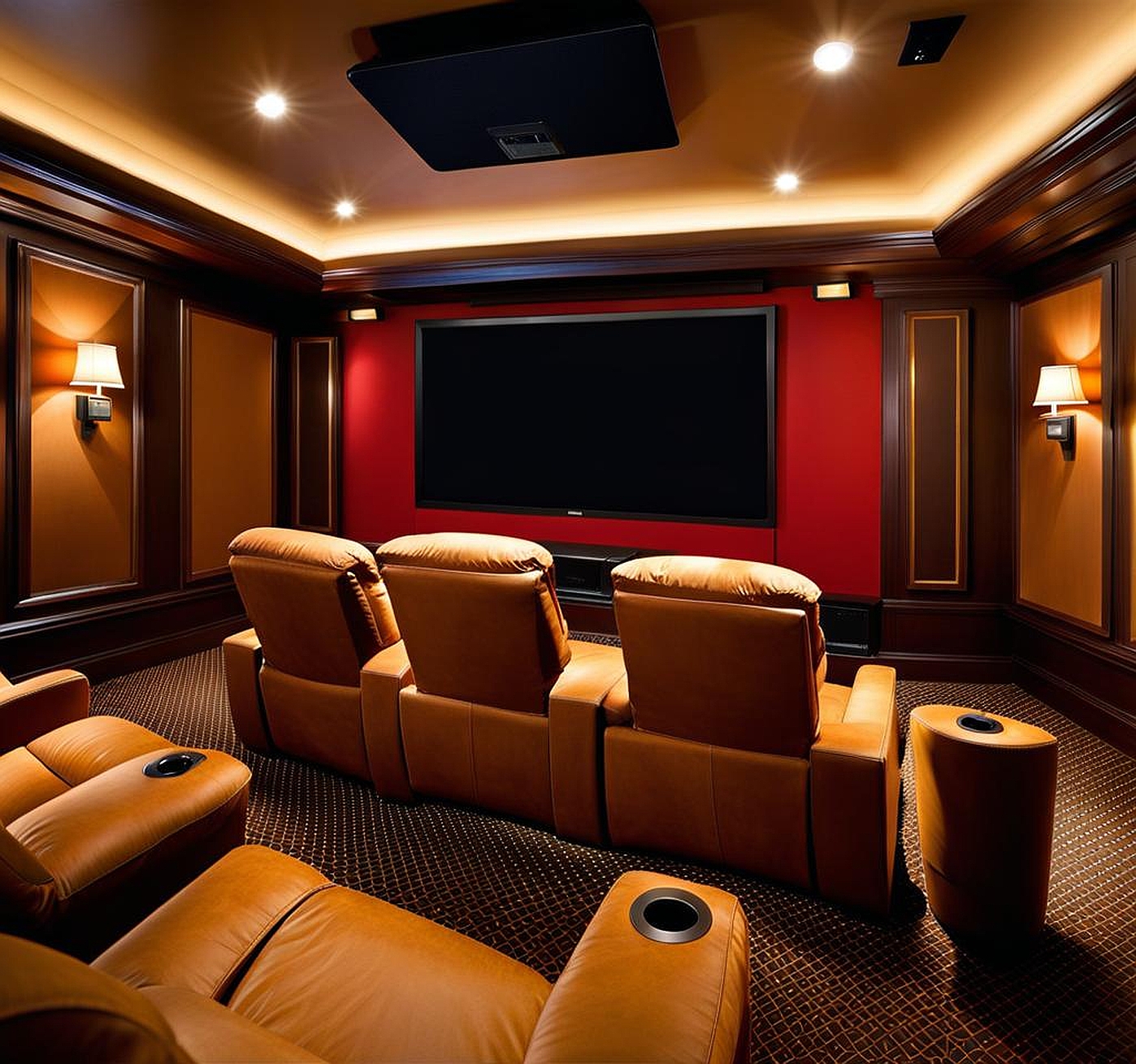 small home theater seating ideas