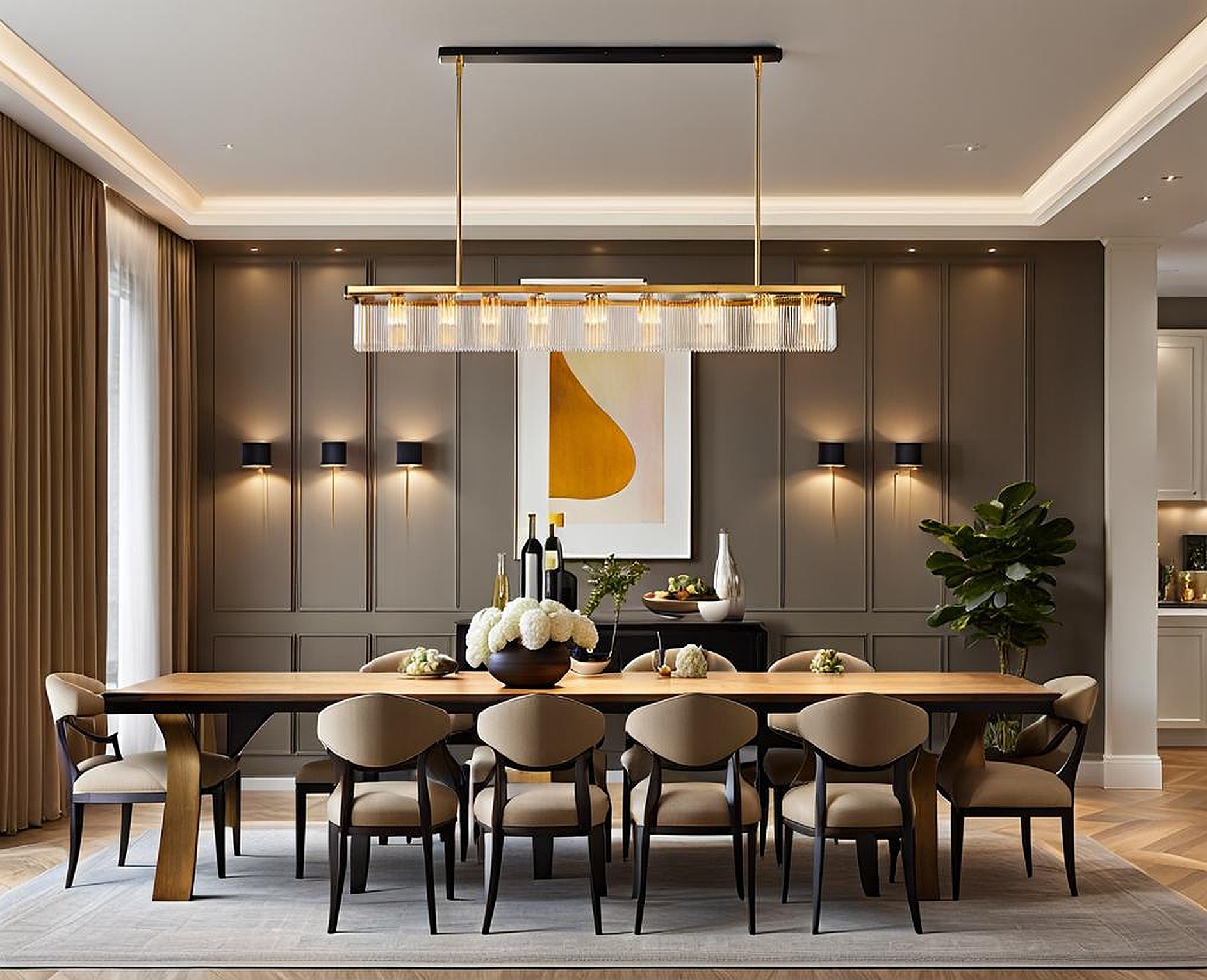 How to Choose the Right Linear Chandelier for Your Dining Table