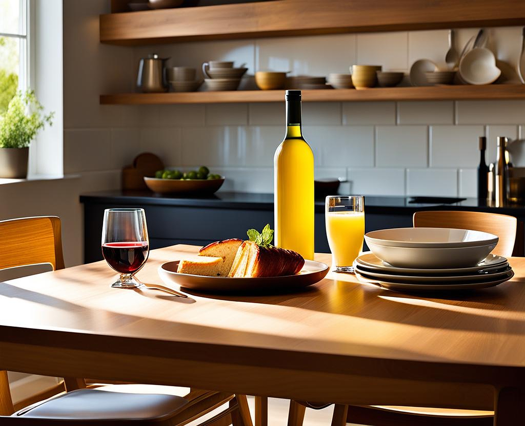 Two Person Kitchen Table and Chair Sets for a Harmonious Pair