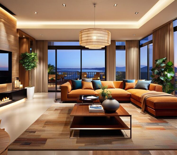 Paint Ideas for Open Living Room and Kitchen Spaces