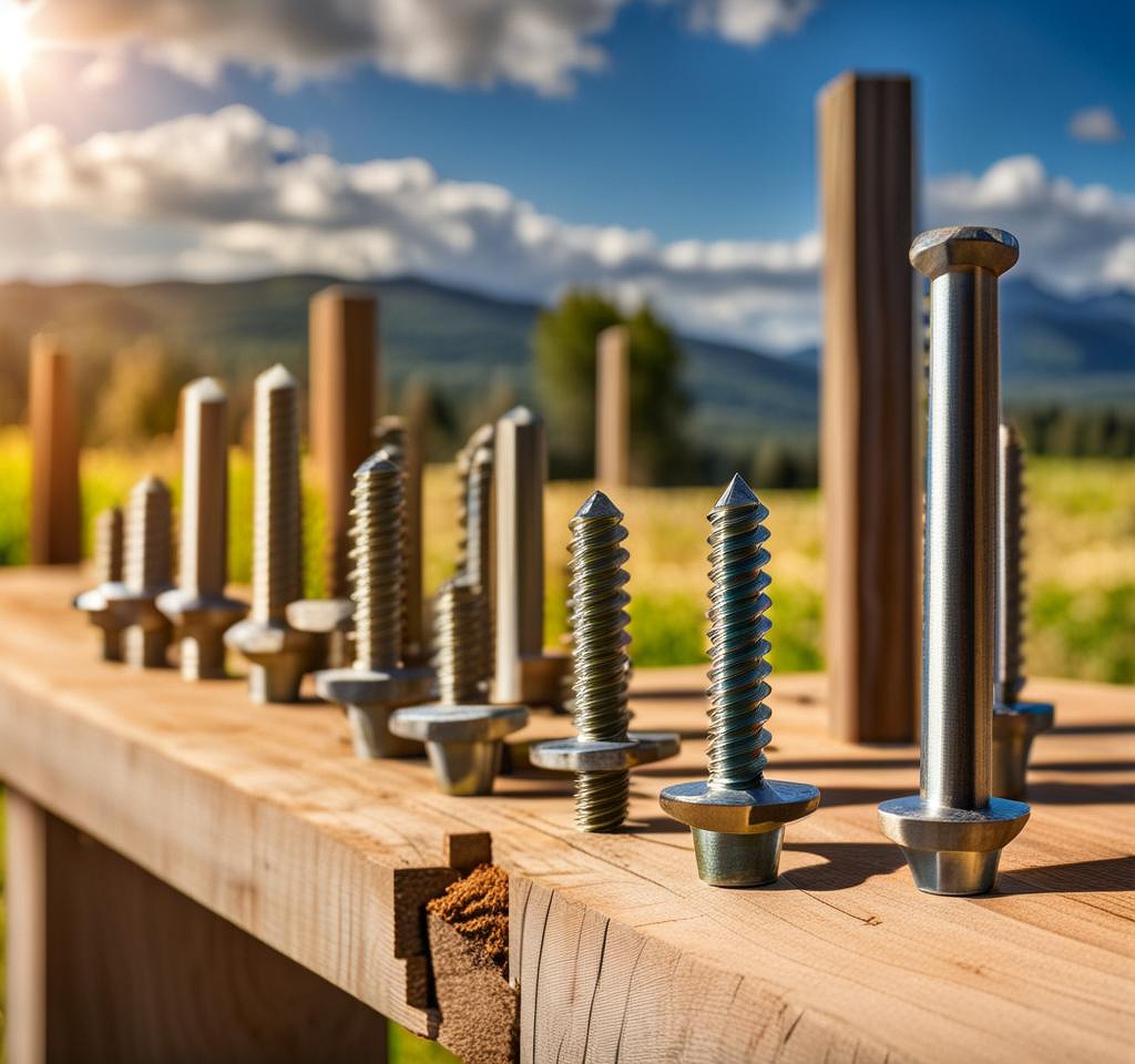 screws for fence posts