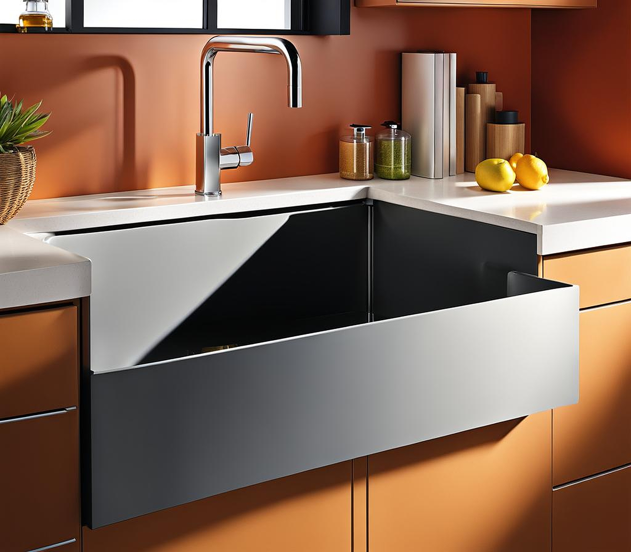 Ideas for Discreetly Covering Pipes Under Sink in Modern Kitchens