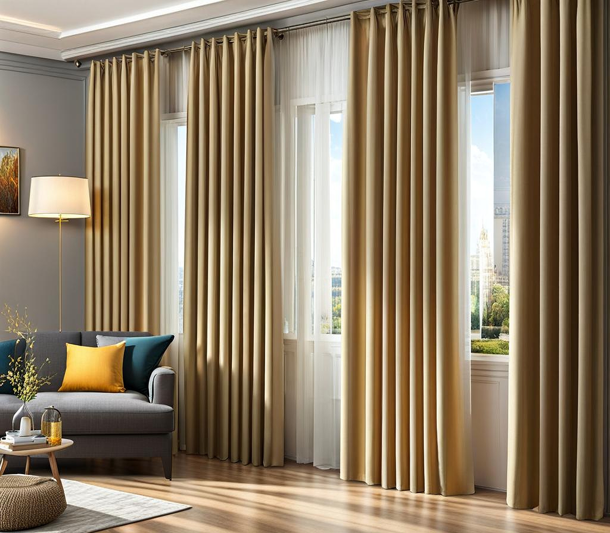 A Comprehensive Guide to Floor Length Curtains Size and Material