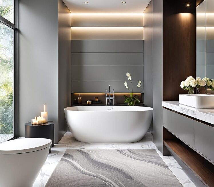 Elegant Gray and White Bathroom Design Ideas for a Luxurious Look ...